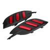 1 Pair Car Taillight DRL LED Signal Lights Rear Bumper Tail Brake Lamp for Civic 16‑17