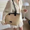 New Large Capacity Tote Bag On The Beach Vacation Simple Shoulder Bag for Women In Summer Casual Beach Bag