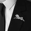 Zodiac Retro Horse Brooch, Electroplated Alloy Pin for Men and Women