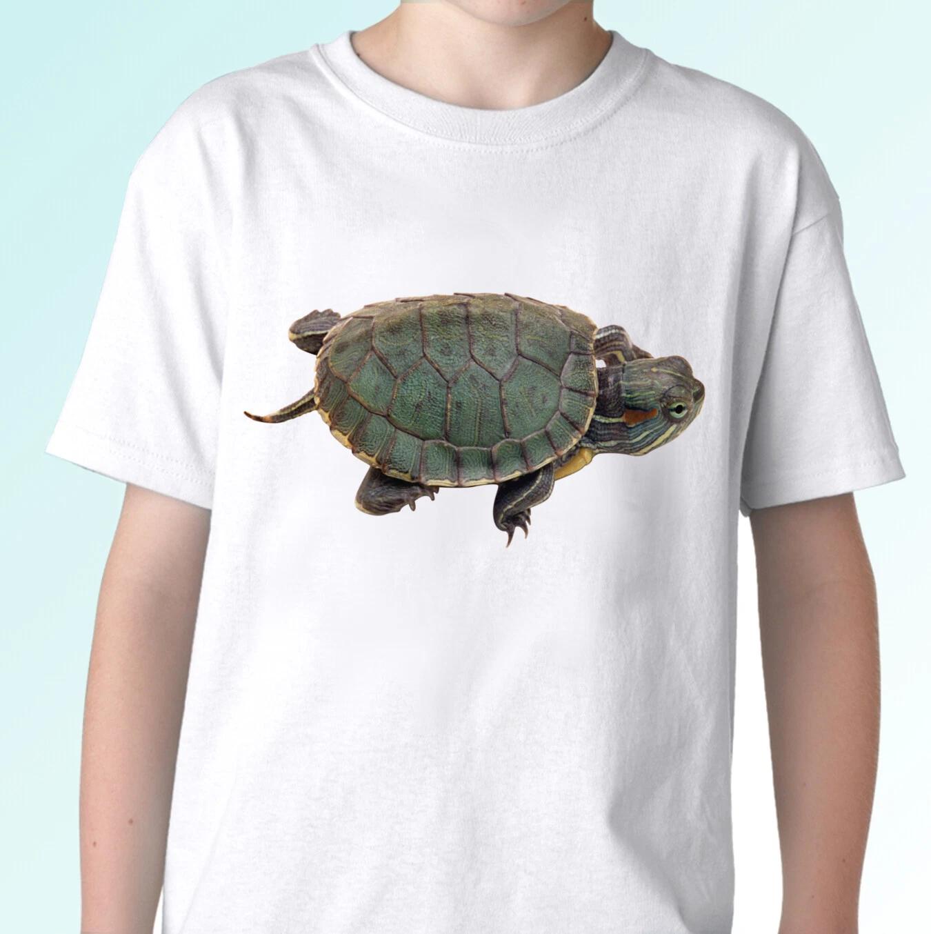

Turtle kids boys T-Shirt tee top water tortoise animal gift s s kids baby sizes 140