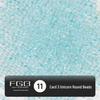 FGB Multicolor 3mm Dyed Core Unicorn Glass Seed Beads for DIY Jewelry and Bracelets