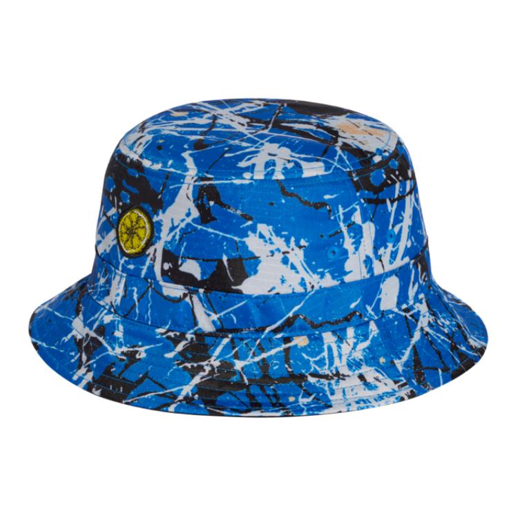 Adidas Personalized Trendy Design Fisherman Hat Unisex Hats Blue KE5264