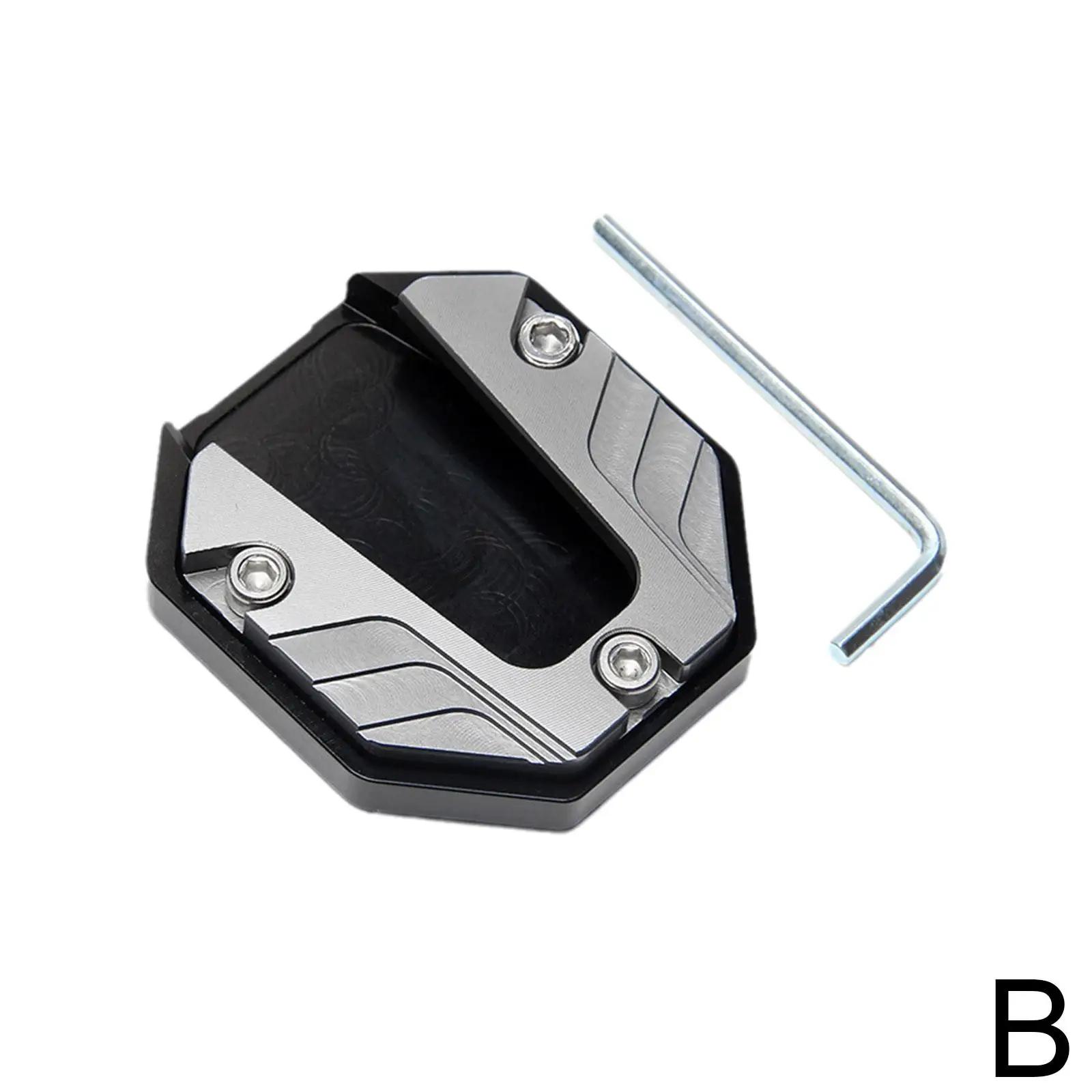 

Подножка-удлинитель для мотоцикла/велосипеда из алюминиевого сплава, противоскользящая основа, удлиненная боковая подножка, опорная площадка, боковая увеличенная U2Y8 серый