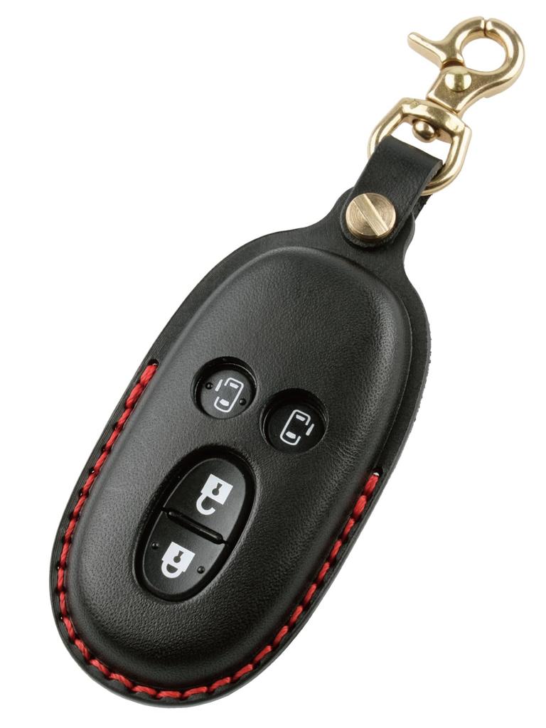 Usable Genuine Italian Leather Key for Wagon Alto Mazda Flair Flair and Carol Case, Buttero, Suzuki, R, Spacia, Hustler, Lapin, Alto, Works, Flair,