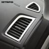 For Mitsubishi ASX 2011 2012 2013 2014 2015 Matte Center Console Dashboard Air Condition Vent Outlet Cover Trim Car Accessories