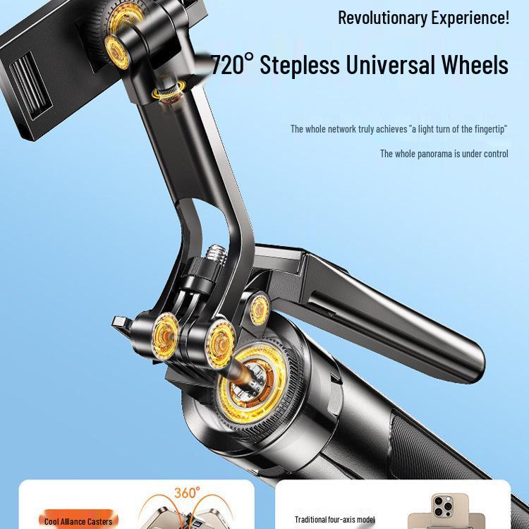 2026 Dual-Machine Selfie Stick & Tripod for Concerts and Travel