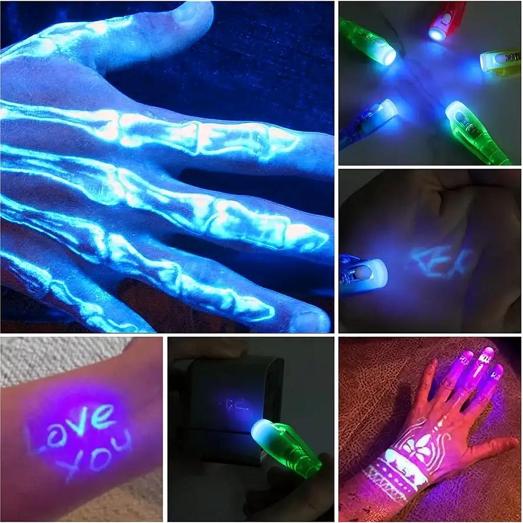 Conjunto de Canetas de Tinta Invisível 5/20 unidades - Escreva Mensagens Secretas - Inclui Luz UV para Revelar Mensagens
