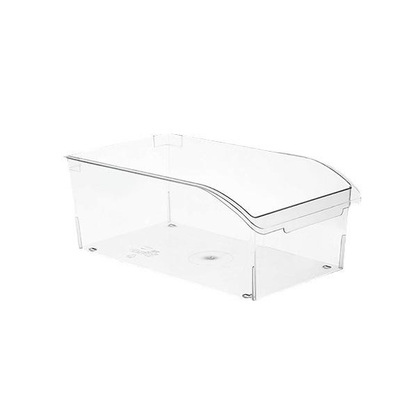 Transparent Japanese Egg Storage Box - PET Drawer Type Freezer Organizer