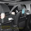 Multifunctional Car Storage Tissue Drink Car Rear Seat Car Seat Back Storage Rear Seat PU Easy Car Interior with Cell Phone Holder and 2 Hooks Box,