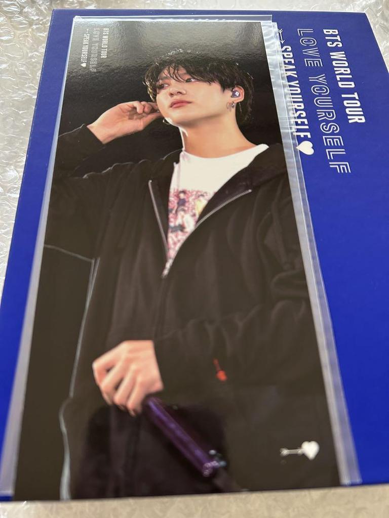 [USED] BTS Jungkook love yourself SPEAK London Bookmark