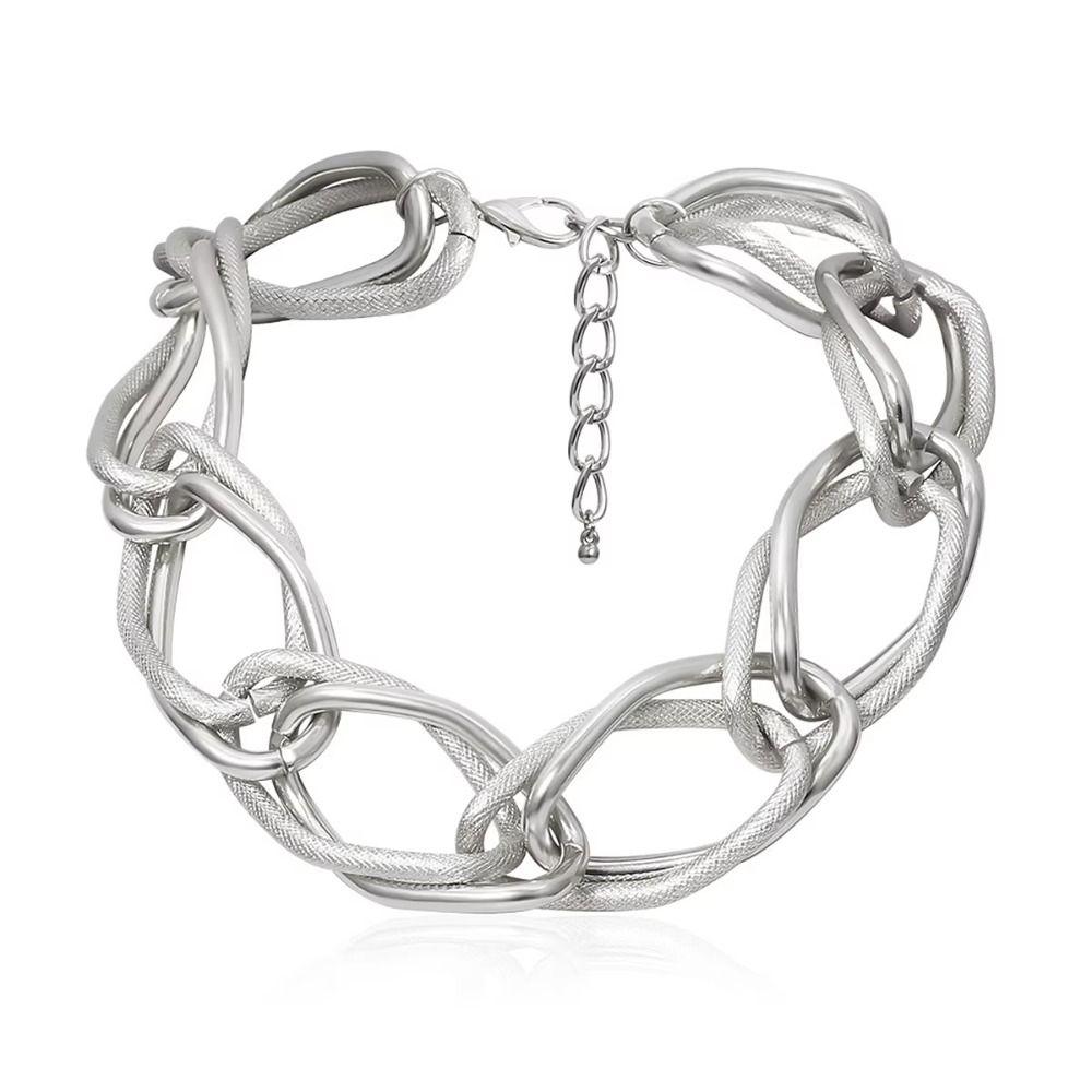 Geometry Long Chain Necklace Exaggerated Basic Choker Fashion Jewelry  Fashion Accessories