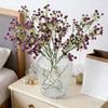 3 Stems Babys Breath Artificial Flower Real Touch Gypsophila Flower Bouquet for Vase Wedding Centerpieces DIY Floral Arrangements Home Party