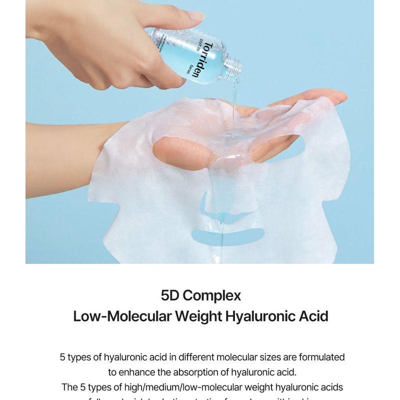 TORRIDEN DIVE-IN Düşük Molekül Ağırlıklı Hyaluronik Asit Maske Seti