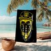 Proof Beach Towel with Borussia Dortmund Pattern - Soft,absorbent,quick-drying,machine Washable - Perfect for Swimming,camping,bathing