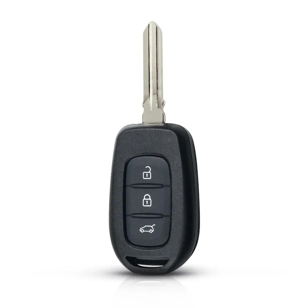 Car Remote Key Shell For Renault Duster Sandero Logan Clio Captur Laguna Scenic Fob 2/3 Buttons Key Replacement