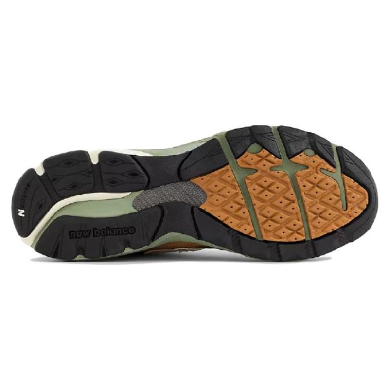 New Balance 990v3 MiUSA Tan Green Sneakers M990WG3