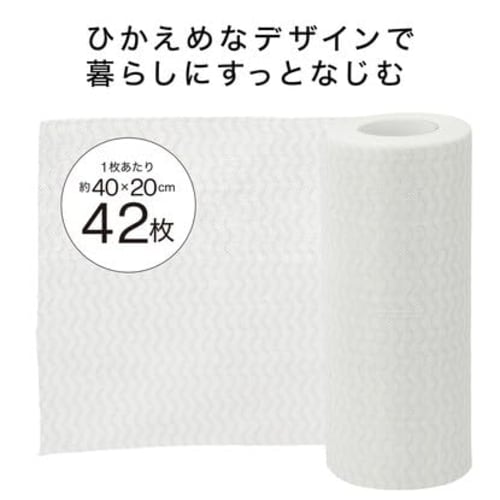 Nitori Cuttable Kitchen Dish Cloths, 42 Count, Set of 2, 40cm X 20cm Per Sheet, Easy To Cut