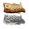 Unique Artistic Carp Metal Beads Pendant for Paracord and DIY Enthusiasts Jewelry Making Paracord Bead