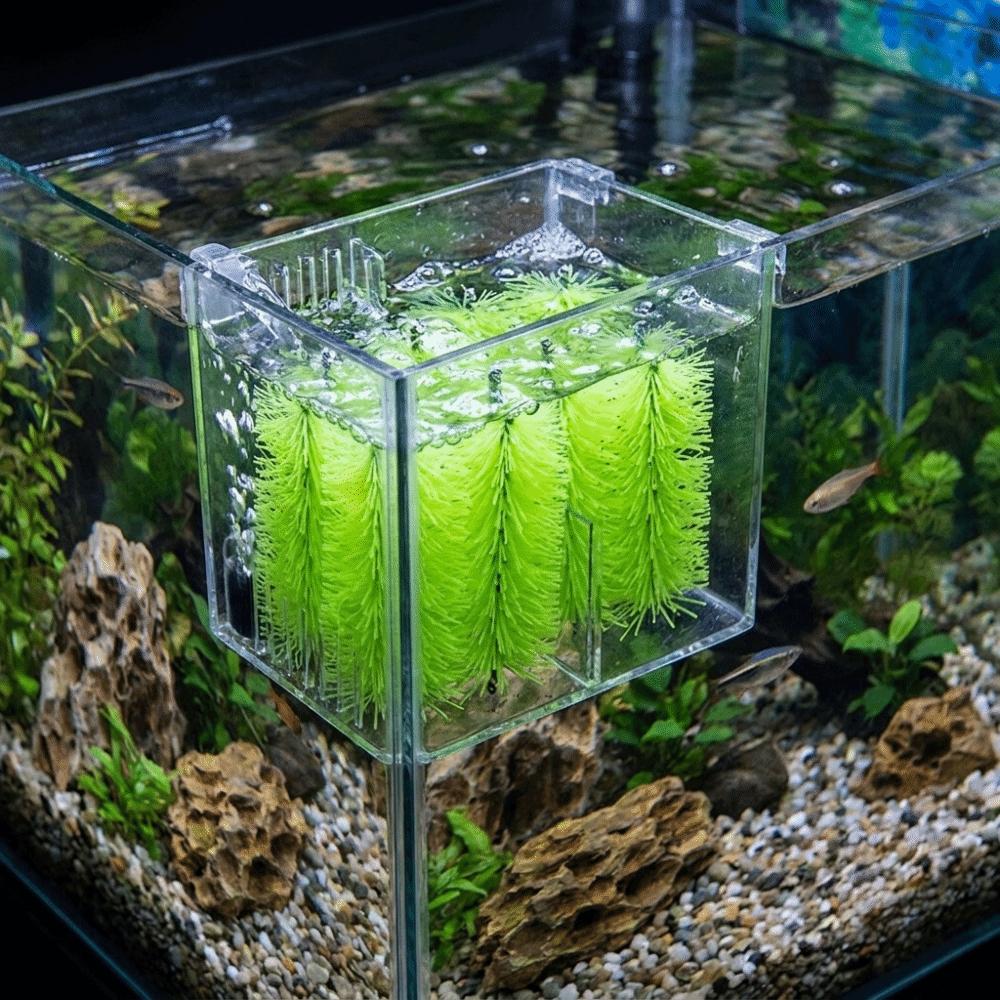 10PCS Hydrophobic Goldfish Spawning Hatching Grass Fish Spawning Breeding Brush  Aquarium Fish Tank