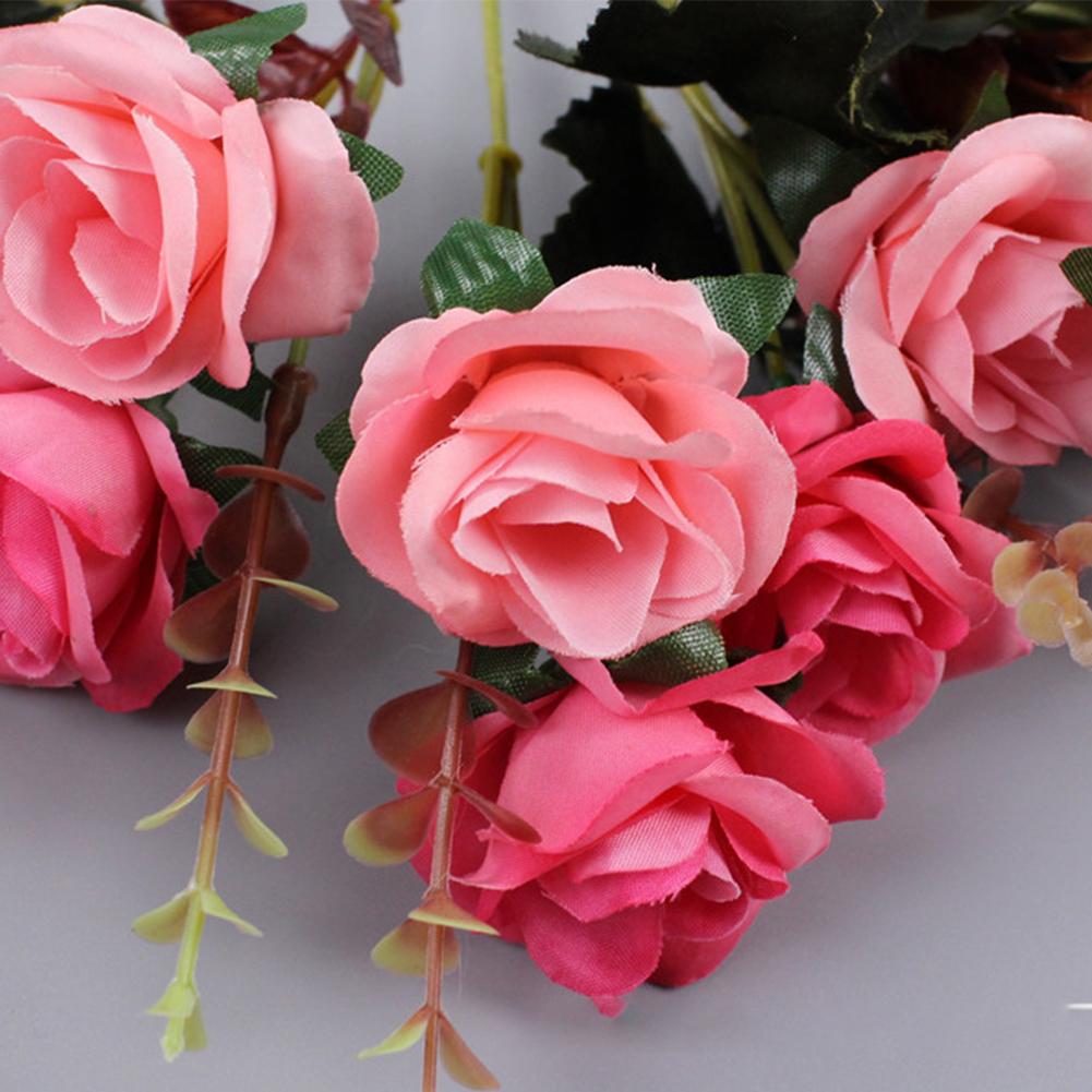 Vibrant and Beautiful Artificial Roses for Home and Wedding Decoration
