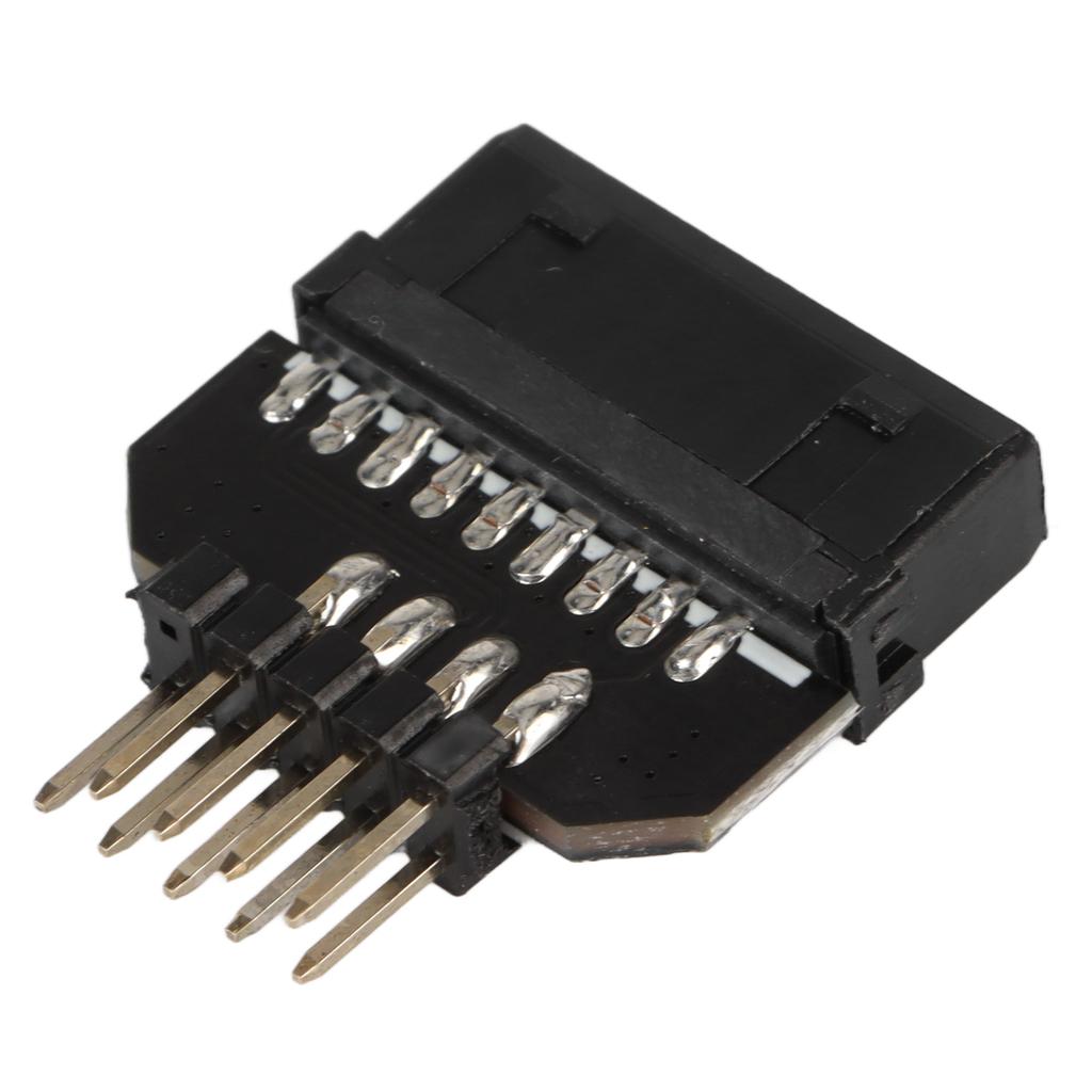 USB Motherboard Splitter Motherboard Usb2.0 9 Pin to Usb3.0 19 Pin Front Panel Plug in Female Plug Conversion Adapter