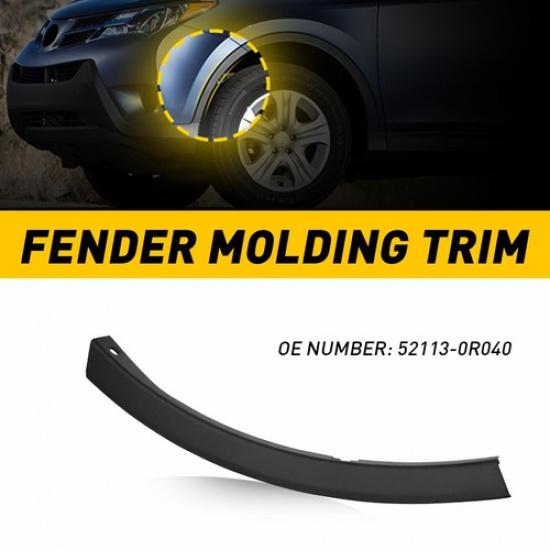 Left Driver Front Side Wheel For Toyota RAV4 Fender Molding Trim Cover 2013-2015