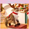 Delightful Realistic Faux Reindeer Plush Doll Ideal For Christmas Scene Setup