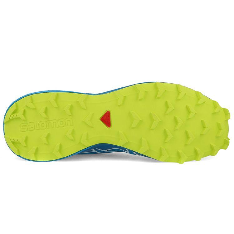 SALOMON Sense Pro Max Cushioning Slip Resistant Durable Low Top Outdoor Functional Shoes Unisex Shoes Blue White Green 400746