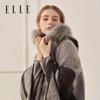 ELLE Women's Warm Plush Shawl Cape