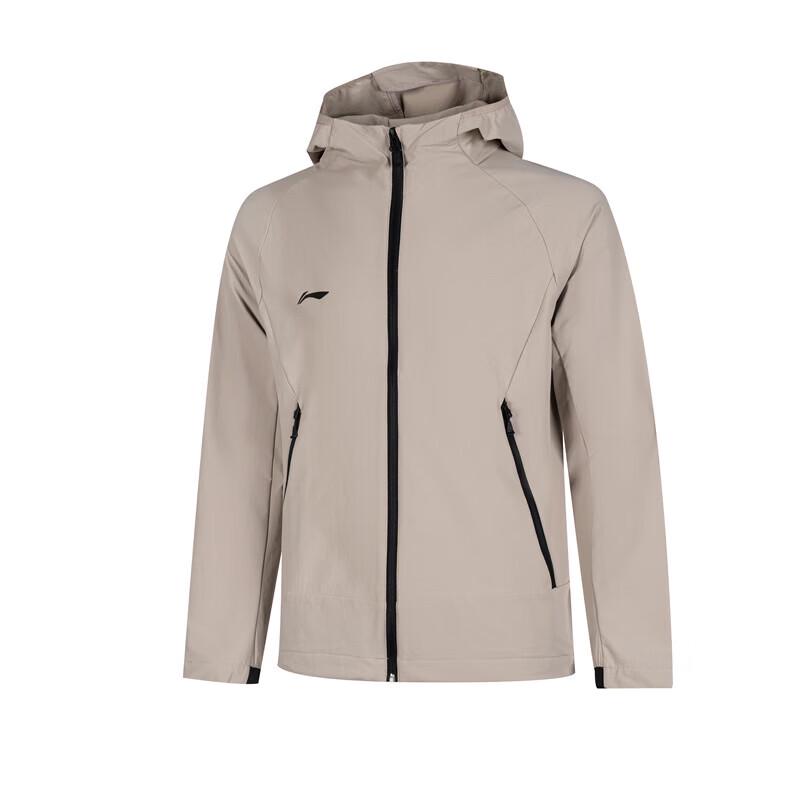 LI-NING Men s Hooded Outdoor Woven Jacket AFDVF91-2 XXL