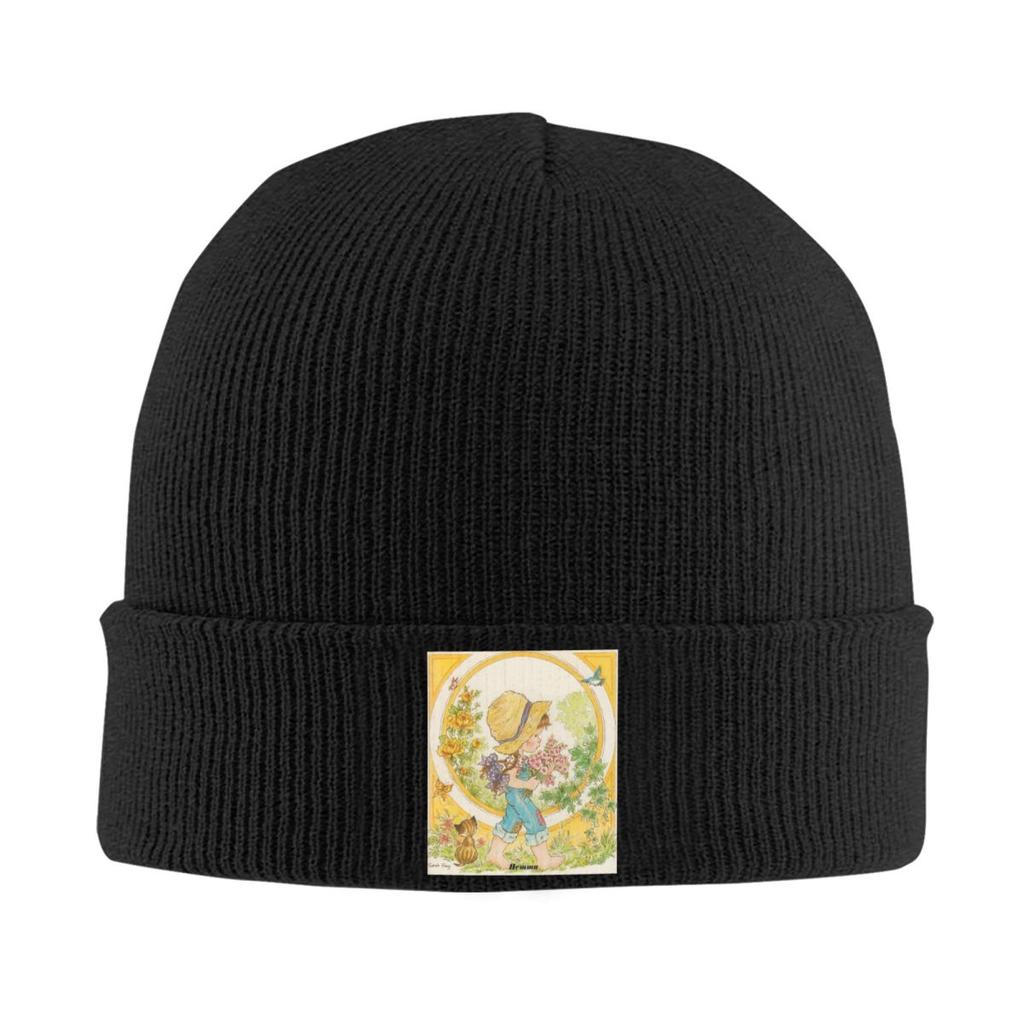 Sarah Kay Girl Warm Knitted Cap Winter Knit Bonnet Hat Skullies Beanies Hip Hop Caps for Unisex
