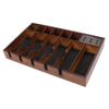 Barber Clipper Tray Large Area Slide Resistant Wooden Barber Clipper Holder Organizer for Hair