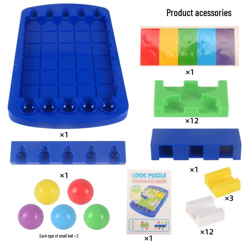 Cross-border Kids' Logic Maze Puzzle Game – Educational DIY Challenge Toy