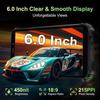 OUKITEL G5 Unbreakable Portable Telephone 16GB+256GB 6" Screen 6300mAh Robust Smartphone 900LM Dual SIM/NFC/GPS Telephone, Black