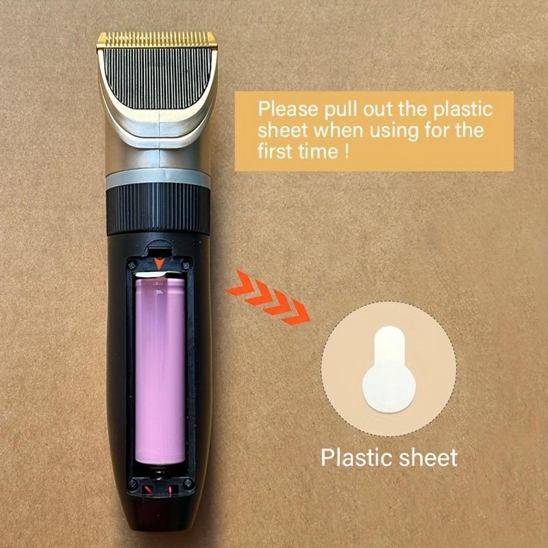 Pet Electric Hair Clipper for Cats and Dogs, Professional Grooming Tool with Precision Blades for Easy Pet Hair Trimming