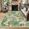 Living Room Carpet Non-slip Machine Washable Floor Mat Forest Plant Rug Large Area Bedroom Bedside Mats Home Decoration Carpets