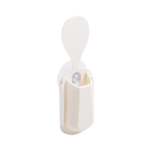 Rice Paddle Holder, Rice Paddle Rest, Rice Paddle Pocket, Suction Cup Design, Adhesive Type, Rice Paddle Stand, Small Item Storage, Space-Saving, Stan