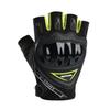 Mens Half-Finger Motorcycle Riding Gloves With Anti-Slip Palm Abrasion-Resistant Outdoor Off-Road Protection Gear