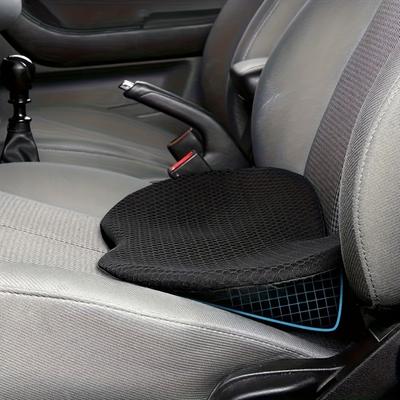 Cojín multifuncional 2 en 1 para asiento de coche, esponja de memoria Universal, almohada de soporte Lumbar, almohadilla elevadora para asiento de conductor transpirable