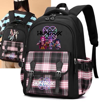 K-Pop Printed Large Capacity Backpack for Teenger Student Girl Boy Schoolbag Bookbag Women Large Capacity Waterproof Travel Bag Kid Gift Rucksak