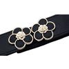Women Elastic Belt Waistband Wide Elegant Cummerbunds For Women Dress
