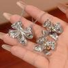 Manufacturer's Set Of Pearl Earrings Necklace Emerald Nanyang Women's Style High-end Palace Fashion