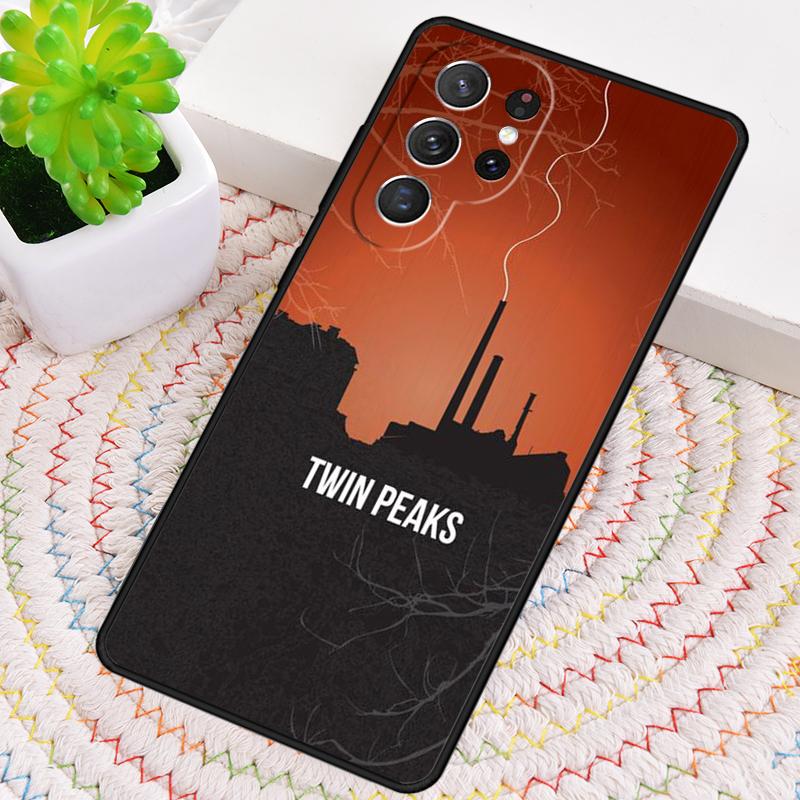 Welcome To Twin Peaks Red Room TPU Phone Case For Samsung Galaxy Note 10 Pro S26 S25 S24 S23 S22 Ultra Plus S21 FE S20 Cover