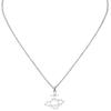 Vivienne Westwood Sphere Pattern Design Necklace Women necklace Silver 630203H1-01P102