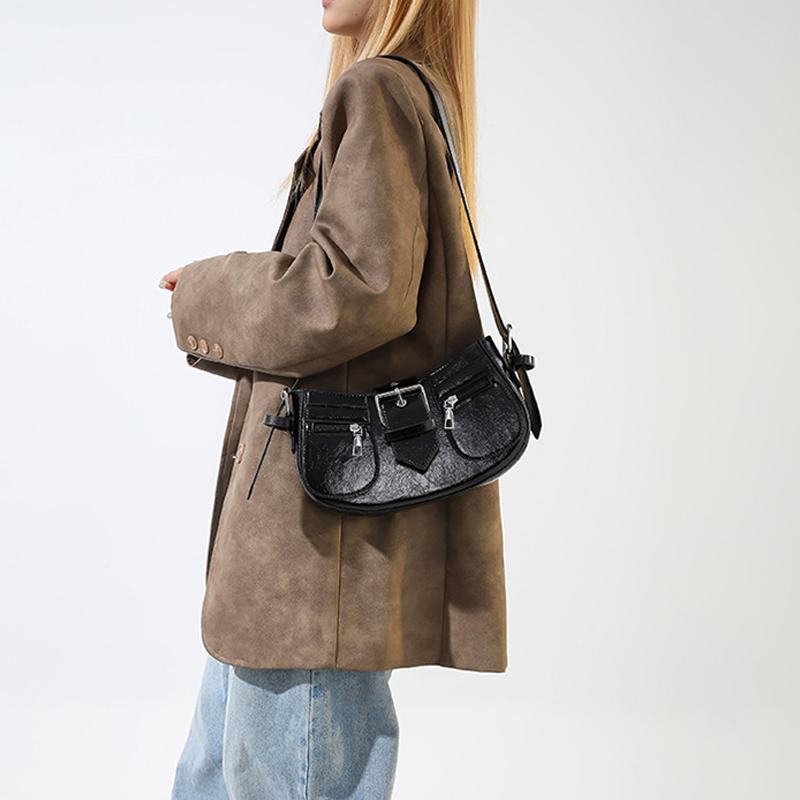 Womens Shoulder Bag Travel Purse Stylish Portable Lady Handbag Hobo Tote Bag Underarm Bag for Party Vacation Traveling Shopping CLE