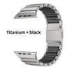 Titanium Fluoroelastomer Rubber Strap For Apple Watch Series 11 Band 46mm Magnetic Belt For Iwatch Ultra3 49mm 10 9 8 7 45mm 6 5 4 Se 44mm 42mm