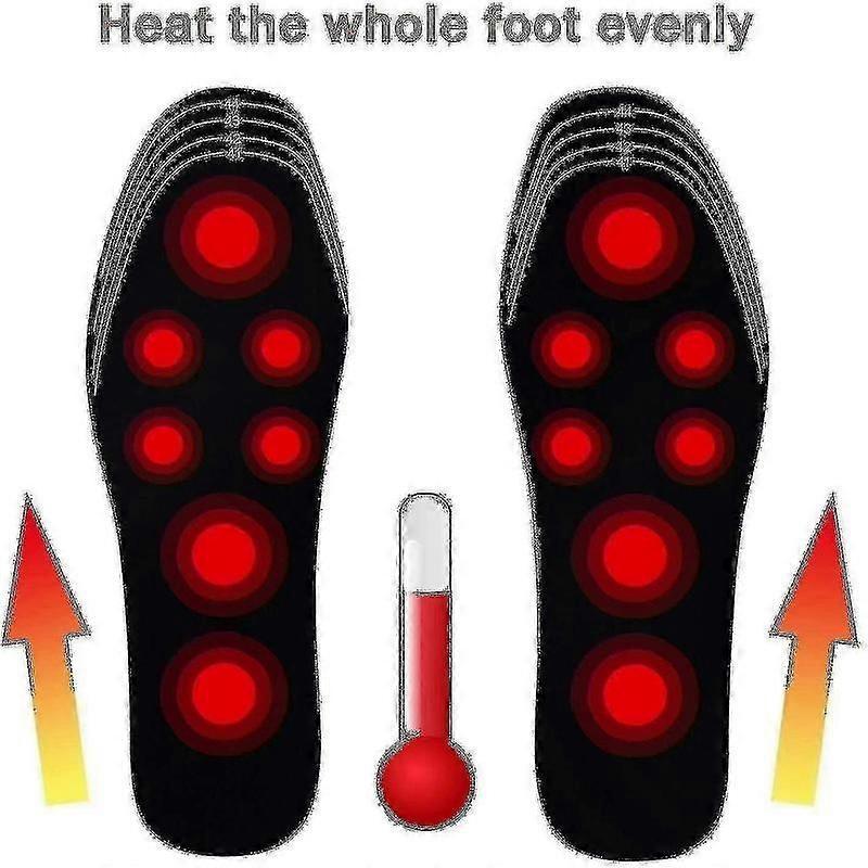 USB Rechargeable Walkable Heated Insole for Winter