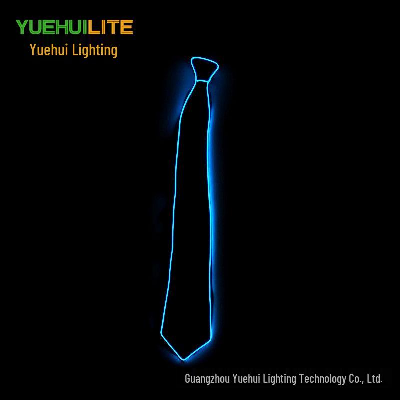 LED Glowing Party Tie for Prom, Bar, Festival, Nightclub & Waitstaff