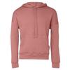Bella + Canvas Felpa con cappuccio in pile spugna unisex per adulti