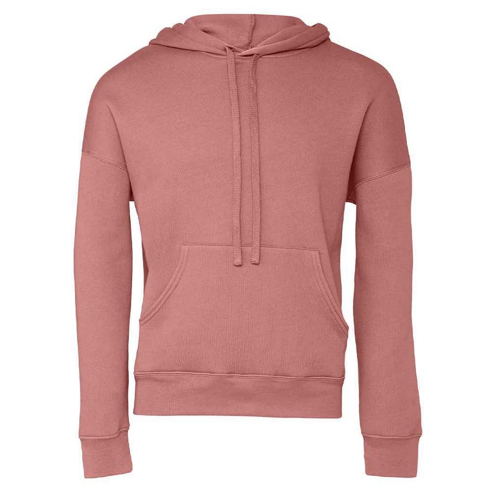 Bella + Canvas Felpa con cappuccio in pile spugna unisex per adulti